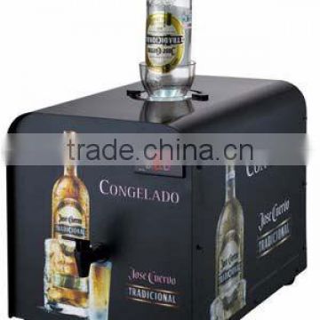 bar liquor dispenser high quality chilled liquor dispenser led display light single bottle liquor dispenser