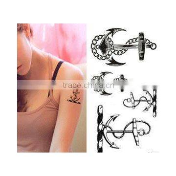 bow and arrow shape tatoo sticker