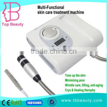 Manufacturer mini Fractional no needle RF MESO Beauty Equipment with Cryo for home use