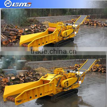 New technology mobile crawler-type wood crusher wood grinder chipper