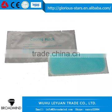 LX1666 cooling gel patch, pain relieving patches,cool patch for fever
