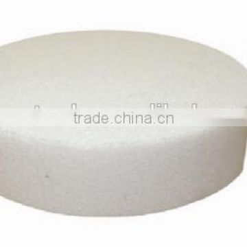 White Round Rub Stone for diamond blade and plier