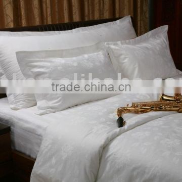Nantong 5 star hotel bed linen manufacture, 300TC luxury bedding set supplier