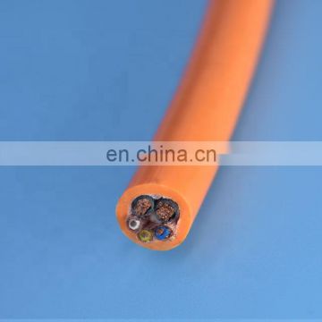 Underwater polyurethane 5 core mini coax cable