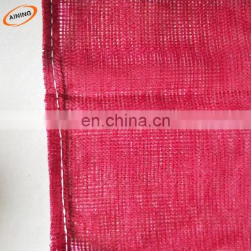 Chinese new year HDPE orange mesh bags