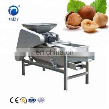 Simple operation Automatic Almond shell Machine Almonds Breakings Machine Hazelnut Cracks Machine