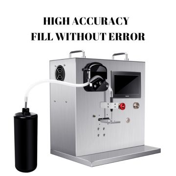 Higher accuracy color gel dipping liquid gel polish filling machine
