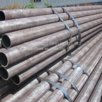 Surface Galvanized  With Balck Painting Seamless Pipe
