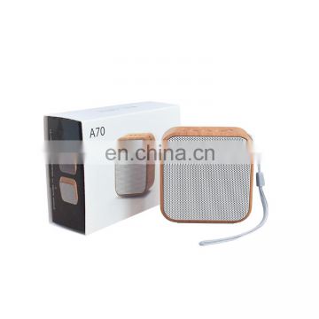 portable wooden bluetooth speaker 3D Sound speaker bluetooth wireless mini speaker