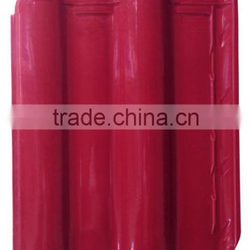 Chinese Bolai's Heavy Roof Tiles Ceramic for Rose Red Roofing Tiles