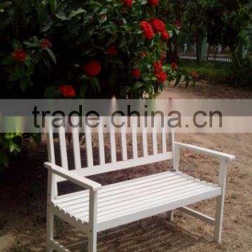 HOT TREND - white wash color bench - new trend outdoor - garden furniture