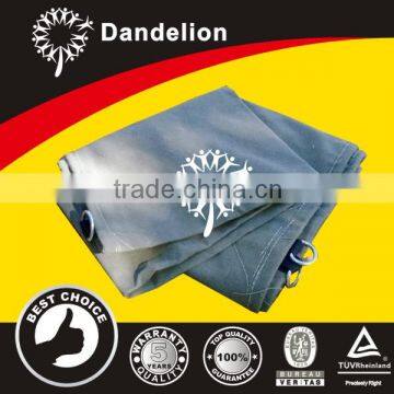 rot resistant waterproof dee ring canvas painting tarp