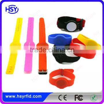 High quality passive silicone wrist band rfid wristbands for cold storage warehouses