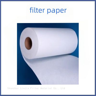 Spunlaced non-woven liquid filter paper
