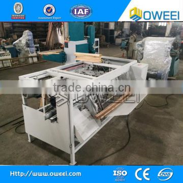 Easy operation automatic broomstick cirular rod tooth-discharging machine