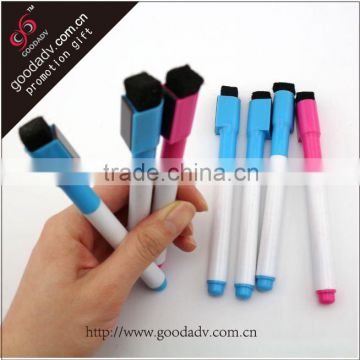 Made in China marker pen with holder/magnetic erasable pen/dry erase pen for sale