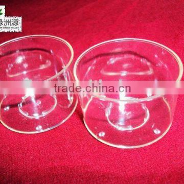 transparent tealight candle cups