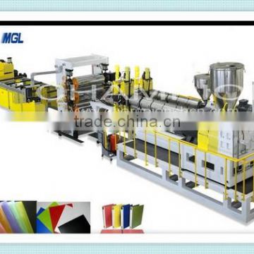 Large scale Supreme Quality single screw pp sheet extruded equip