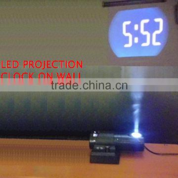wall digital LED projector clock, digital LED projection clock