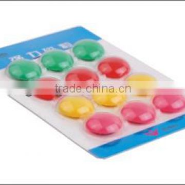 School supplier Colorful Strong Whiteboard magnet / fridge magnet / Office Round Whiteboard Magnet