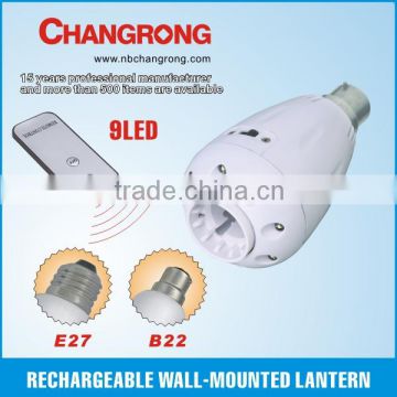 hot selling plastic emergency rechargeable led filament bulb