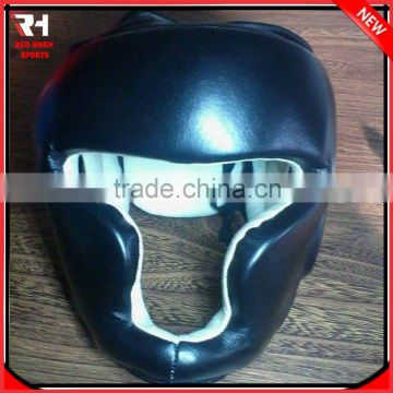 Genuine Leather Boxing Head Guard / Boxing Headgear / Full Face Headguards