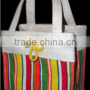 Good Quality Multi Color Jute Shopping Bag for Sale