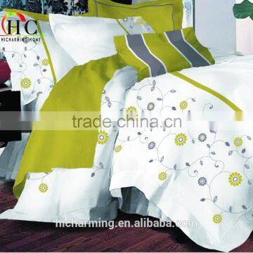 embroidery comforter sets bedding manufacturer