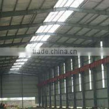 CE standard Q345 galvanized steel structure warehouse fireproof and waterproof