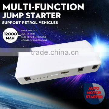 portable rechargeable battery 12V car jump starter Multi-function jump starter Instant power jump starter