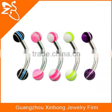 bead curved small eyebrow piercing navel rings india spiral eyebrow ring eyebrow piercing