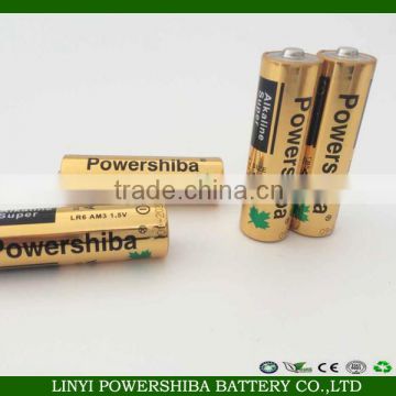 1.5V alkaline dry battery LR 6 AM-3 support OEM