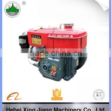 JD170 single cylinder diesel engine;jiang dong handle start diesel engine