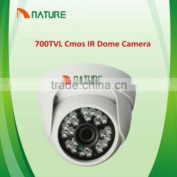 Japan nature 700TVL Cmos cctv Security IR dome camera for lower price