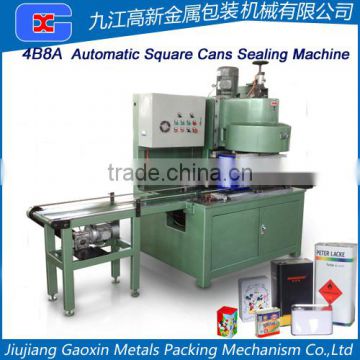 Automatic Rectangular Metal Tin Can Seamer Machine Sealing Machine