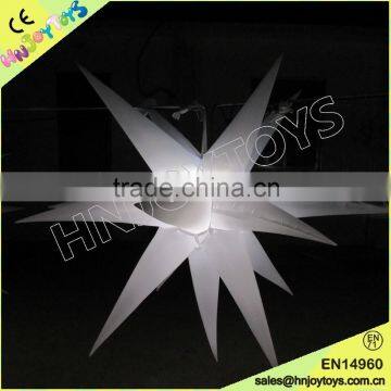 Hot-selling Lighting Inflatable LED Star with Inner Blower for Sale