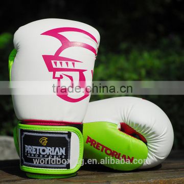 8 - 16 OZ UFC Fitness Pretorian Grant Luva Boxe MMA Training Boxing Gloves In Colors PU Leather Muay Thai Fashion Sports Mitts