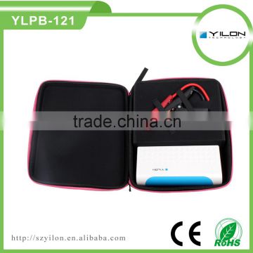 Incrediable car jump starter with USB port phone charger power bank
