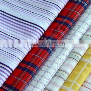 100%Cotton Checked Fabric For Shirt 32*32 96*72 58/60"