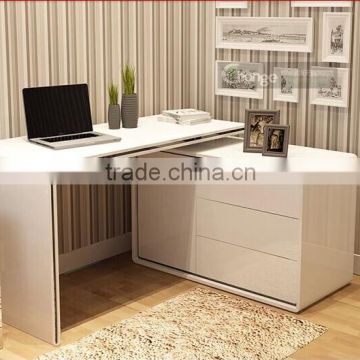 high glossy MDF hot selling office computer desks