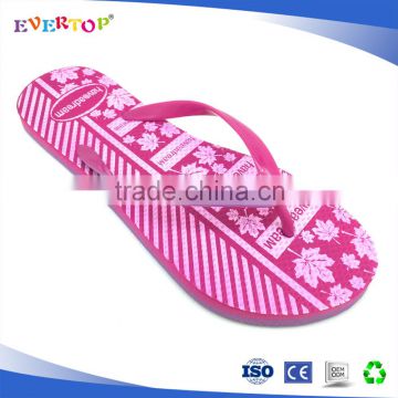 Cheap price 2 color pvc strap design beach party lady dressy flip flop