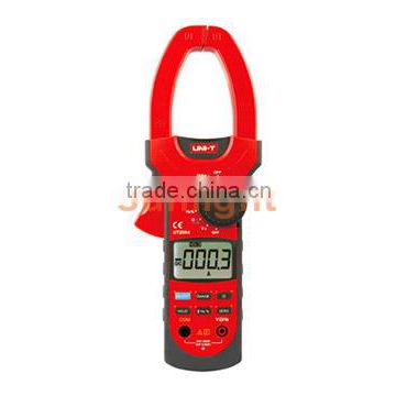 Digital Clamp Multimeter, AC/DC/Resistance/Frequency/Capacitance/Temperature Meter, 1000A, UT208A