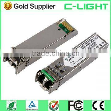 2.5G OC48 STM-16 CWDM SFP Optical Transceiver 1530nm 80km SMF SFP Module