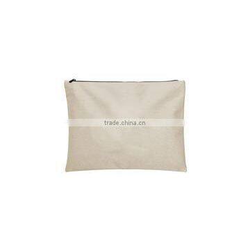 Recycled Organic Canvas Zippered Portfolio Bag