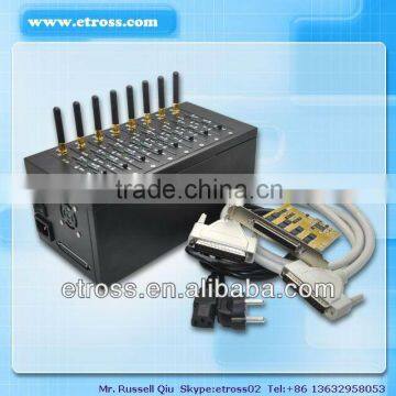 8 Ports 32Sims GSM SMS Modem With SIM Card rotation