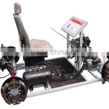 Pneumatic brake system of automotive training equipment