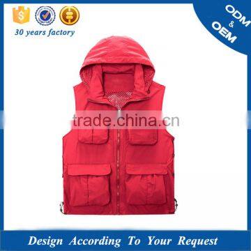 promotion camo fishing vest cheap army tactical vest