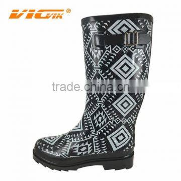 New fashion rubber rain boots for women