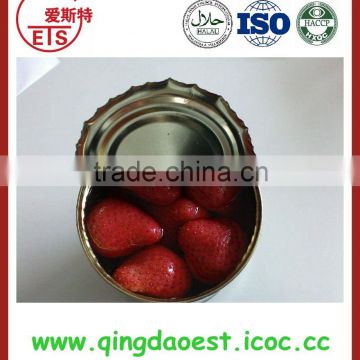 Dandong fresh strawberry in cans