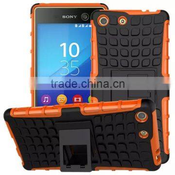 For SONY XPERIA M5 DUAL E5603 Armor CASE Heavy Duty Hybrid Rugged TPU Impact Kickstand Hard ShockProof CASE OUT DOOR CASE